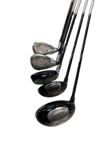 Used Callaway XJ SERIES Jr Package Set LH Pink 5 Piece 11613-S000171947
