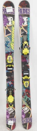 Nordica Ace of Spades J Twin Tip Kids Skis with Bindings - 118 cm Used