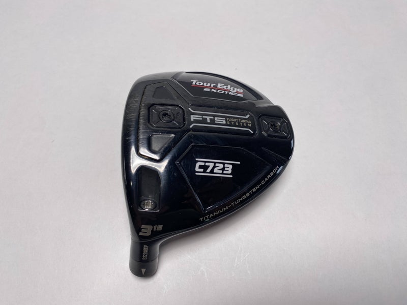 Tour Edge Exotics C723 3 Fairway Wood 15* HEAD ONLY Mens LH