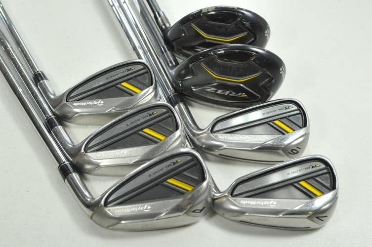 TaylorMade Rocketbladez Combo 4H, 5H, 6-PW Iron Set Stiff Flex RH Steel # 206332