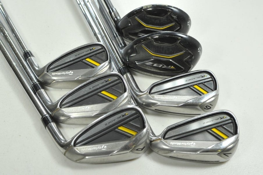 TaylorMade Rocketbladez Combo 4H, 5H, 6-PW Iron Set Stiff Flex RH Steel # 206332