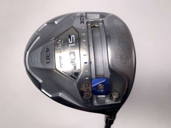 TaylorMade SLDR 430 Driver 10.5* Fujikura Speeder 65 Stiff Graphite Mens RH
