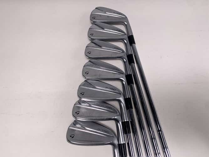 TaylorMade P790 2023 Iron Set 4-PW KBS Tour Lite Stiff Steel Mens RH