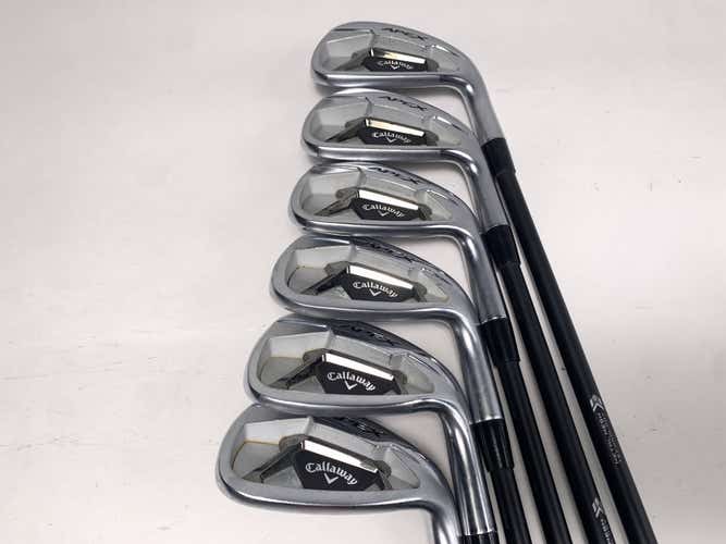 Callaway Apex 21 Iron Set 6-PW+GW MMT 304SS 80g Regular RH