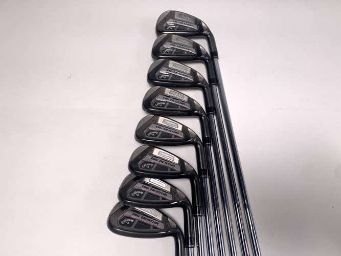 Callaway Big Bertha OS Iron Set 4-PW+GW True Temper Speed Step 80 80g Regular RH