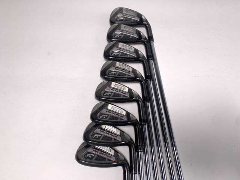 Callaway Big Bertha OS Iron Set 4-PW+GW True Temper Speed Step 80 80g Regular RH