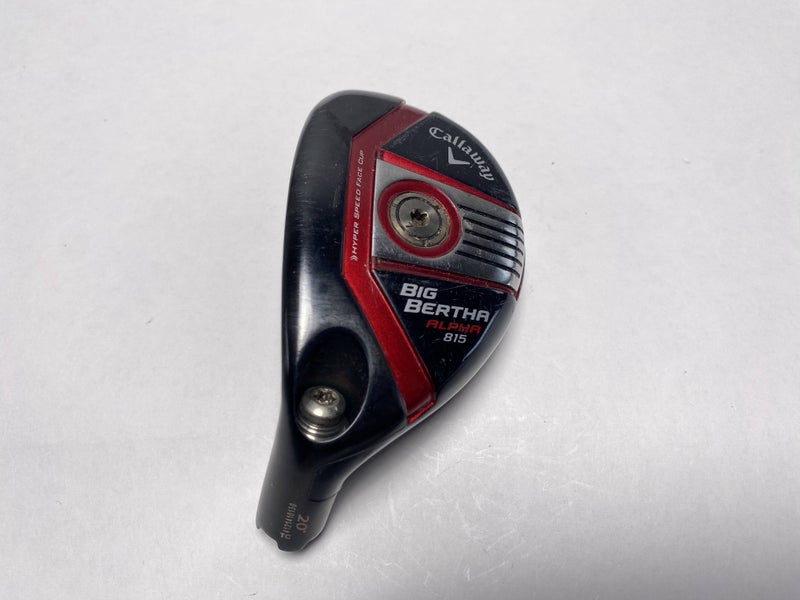Callaway Big Bertha Alpha 815 3 Tour Issue Hybrid 20* HEAD ONLY Mens LH