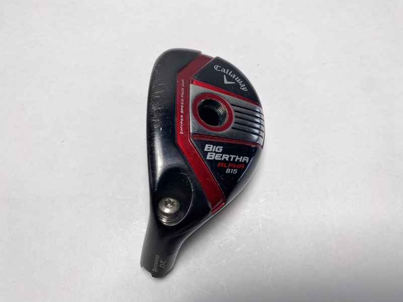 Callaway Big Bertha Alpha 815 3 Tour Issue Hybrid 20* HEAD ONLY Mens LH
