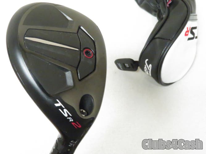 Titleist TSR2 Hybrid 21  4H HZRDUS Black 80g 6.0 Stiff Flex +Cover .. MINT
