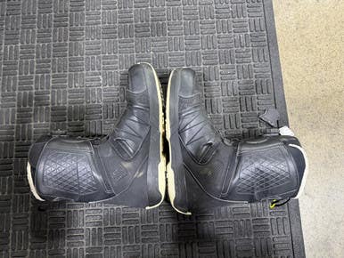 Used Salomon FACTON BOA Mens Snowboard Boots Black Senior 11 11605-S000210306