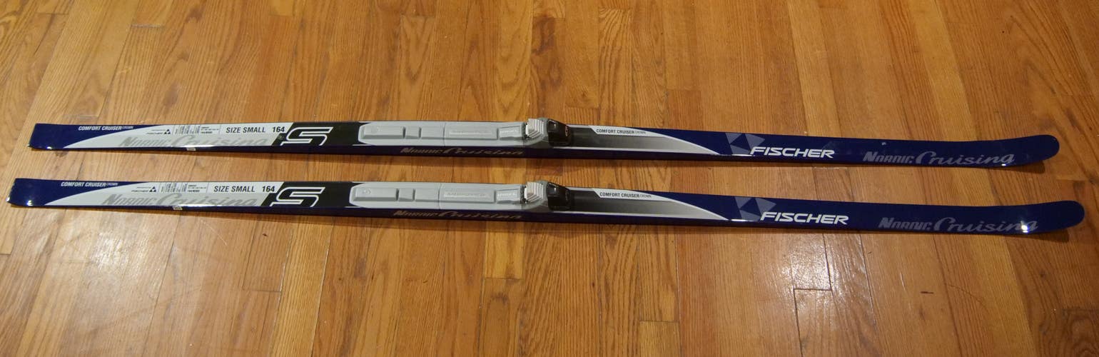 Classic Unisex Fischer Nordic Cruising Cross Country Skis With Bindings (Used) SNS Profil