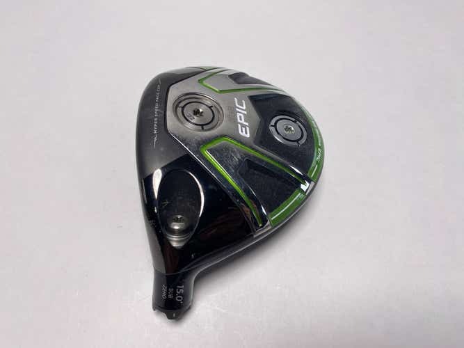 Callaway GBB Epic Sub Zero 3 Tour Issue Fairway Wood 15* HEAD ONLY Mens LH