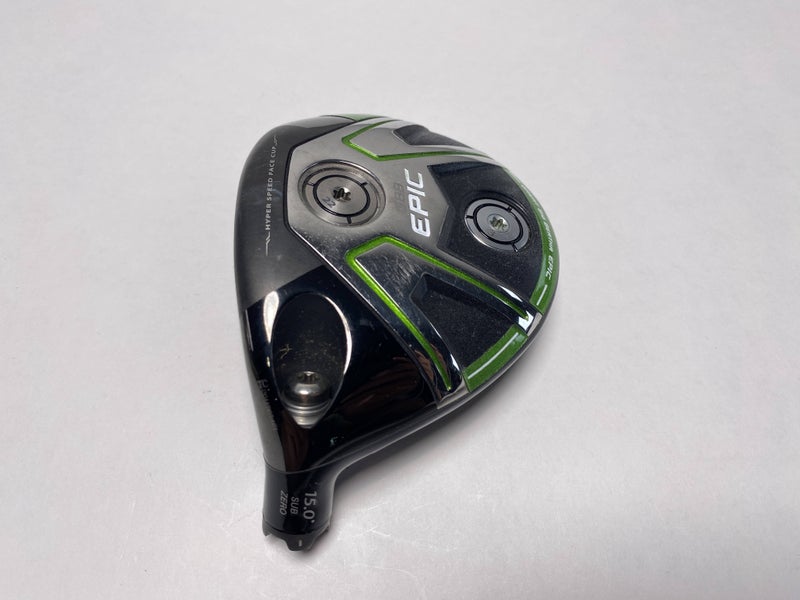 Callaway GBB Epic Sub Zero 3 Tour Issue Fairway Wood 15* HEAD ONLY Mens LH