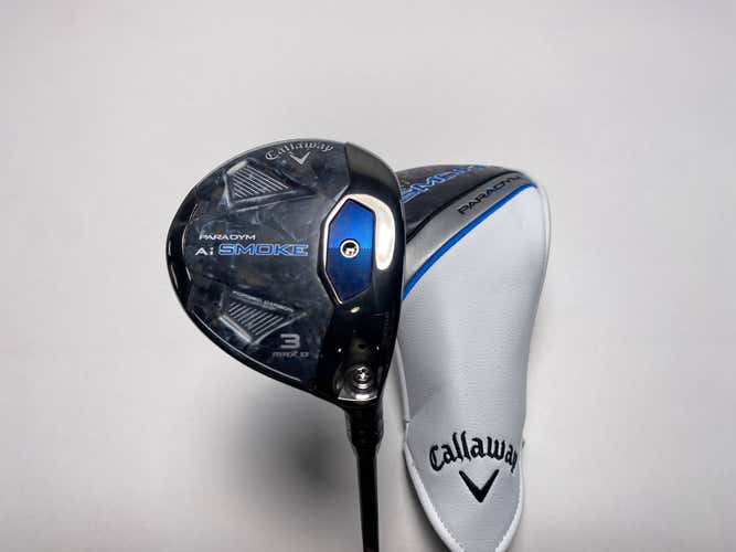 Callaway Paradym Ai Smoke Max D 3 Fairway Wood 15* Cypher 5.0 Senior RH HC NEW
