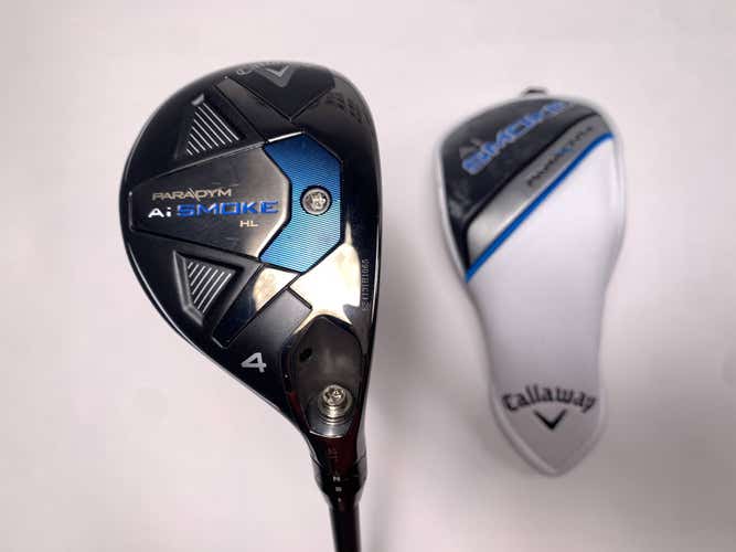 Callaway Paradym Ai Smoke HL 4 Hybrid 21* Cypher Fifty 5.0 50g Senior RH HC