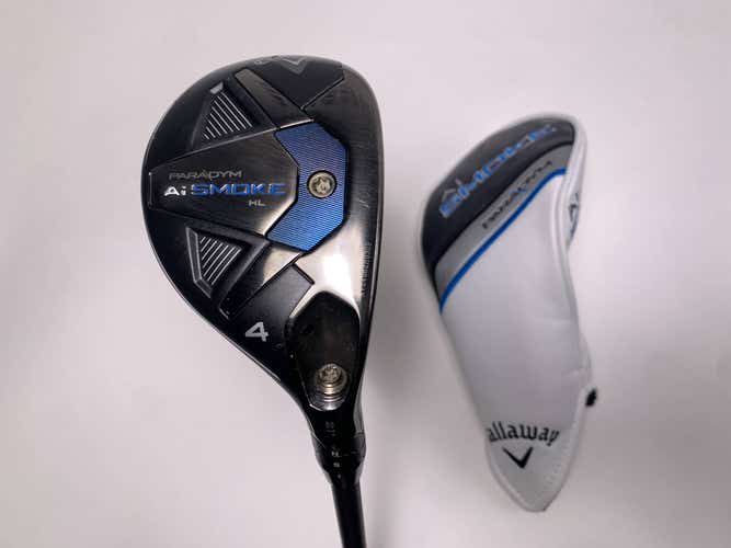 Callaway Paradym Ai Smoke HL 4 Hybrid 21* Cypher Sixty 5.5 60g Regular RH HC