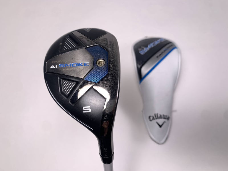 Callaway Paradym Ai Smoke Max Fast 5 Hybrid 24* Eldio 40g Ladies RH HC