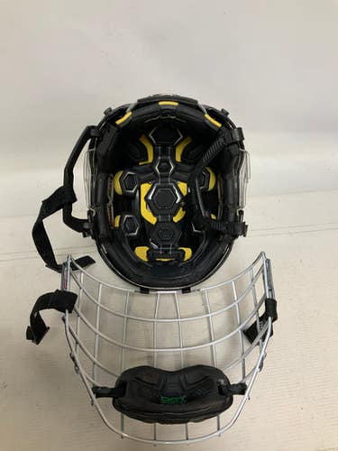 Used CCM TACKS 310 Helmet Cage Combo Black SM 11823-S000035995