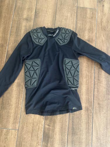 BAUER ELITE PADDED GOALIE LONGSLEEVE TOP YOUTH