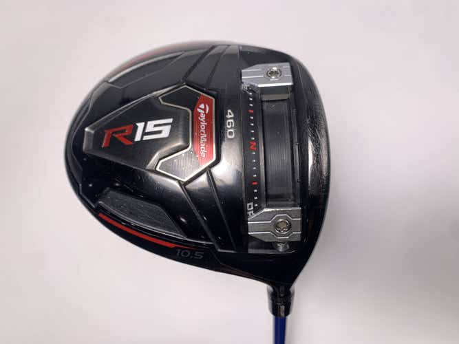 TaylorMade R15 Black Driver 10.5* Grafalloy ProLaunch Blue 65g Regular Mens RH