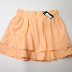 FootJoy Womens Lightweight Woven Golf Skirt Skort Sunset Orange Choose Size NEW