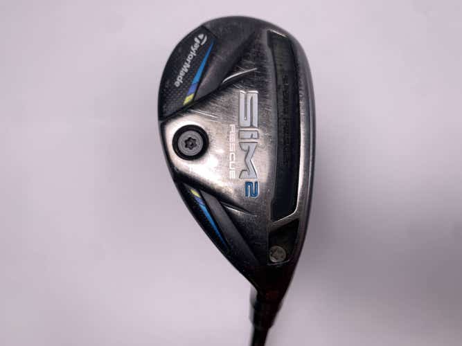 TaylorMade SIM2 Rescue 2 Hybrid 17* Tensei Blue CK Series Stiff Graphite Mens RH