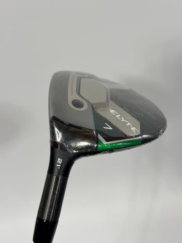 Callaway Elyte 7 Wood 21° Denali Charcoal 60g Regular 42” Left-Handed New