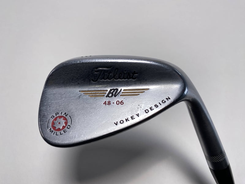 Titleist Vokey Spin Milled Chrome 2009 Gap Wedge GW 48* Wedge Steel Mens RH