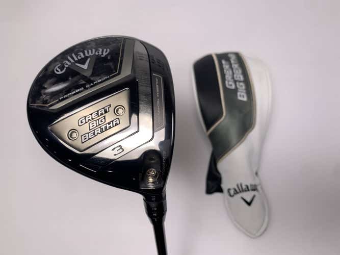 Callaway Great Big Bertha 23 3 Fairway Wood 15* Helium 4F1 Ladies RH HC NEW
