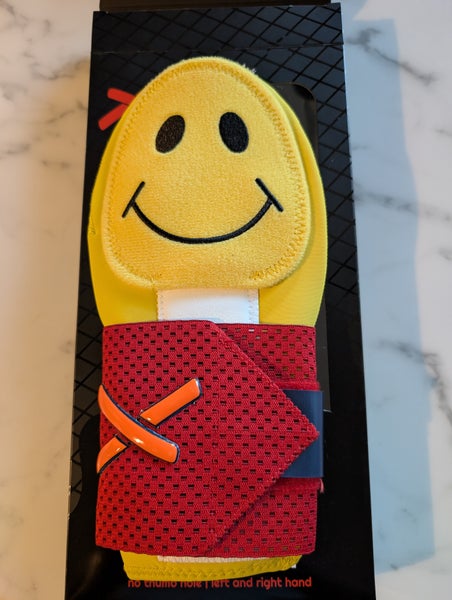 Woosox Smiley Face Sliding Mitt (New)