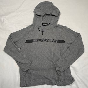 Like New Bauer Hoodie, Gray, Sr Medium