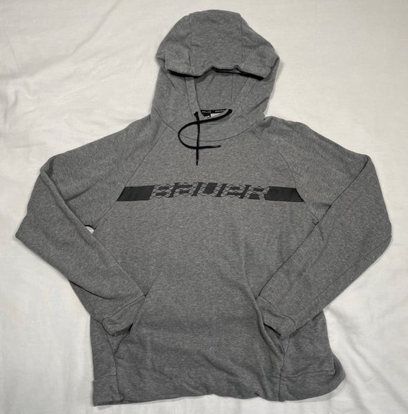 Like New Bauer Hoodie, Gray, Sr Medium