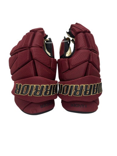 Used Warrior ALPHA Senior Gloves Maroon 15" 11680-S000426746