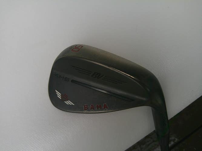 Titleist BV SM9 Black 50.12F* Gap Wedge w/ Project X LZ 6.0 Stiff Shaft