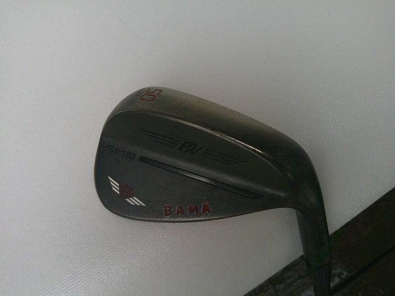 Titleist BV SM9 Black 50.12F* Gap Wedge w/ Project X LZ 6.0 Stiff Shaft