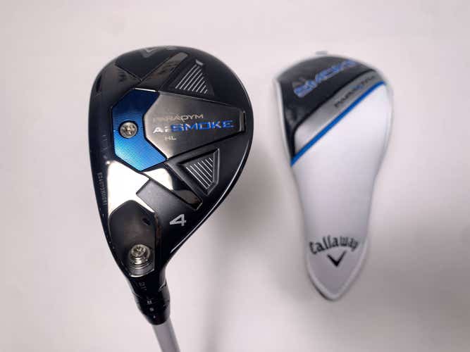 Callaway Paradym Ai Smoke HL 4 Hybrid 21* Eldio 40g Ladies Graphite Womens LH HC