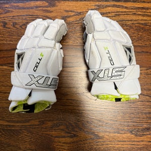 STX Cell V Lacrosse Gloves Medium (Used)