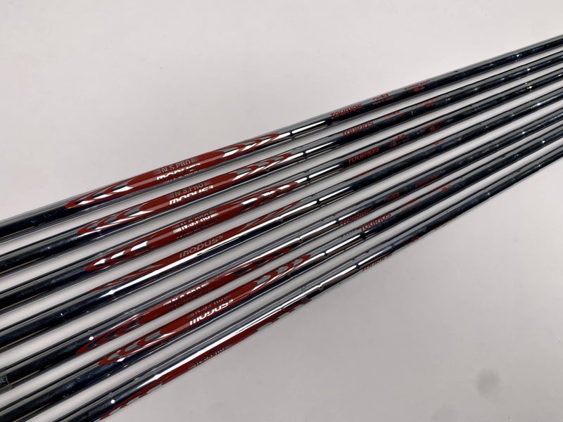 Nippon Pro Modus 3 105g Stiff Steel Iron Set 0f 7 Shafts 35''-38''- Pull 0.355