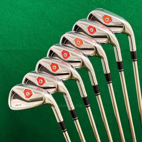 TaylorMade R11 4-PW Iron Set TaylorMade KBS 90 Steel Regular