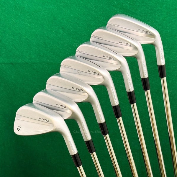 TaylorMade P-790 Forged 2023 4-PW Iron Set DG Tour Issue S400 Steel Stiff