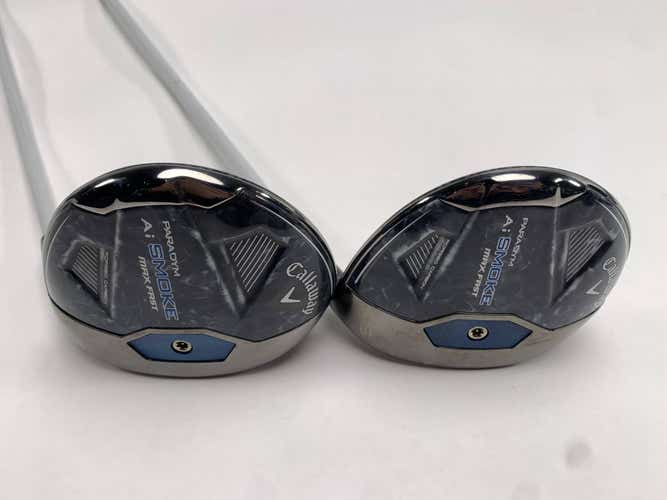 Callaway Paradym Ai Smoke Max Fast 3 & 5 Fairway Wood Set 16* 19*Womens RH HC