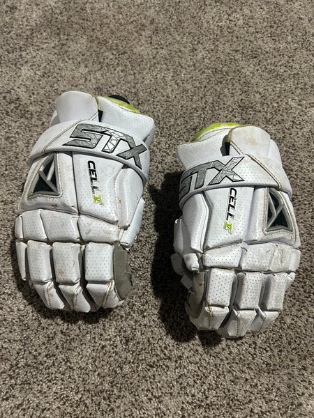 STX Cell V Lacrosse Gloves Small (Used)