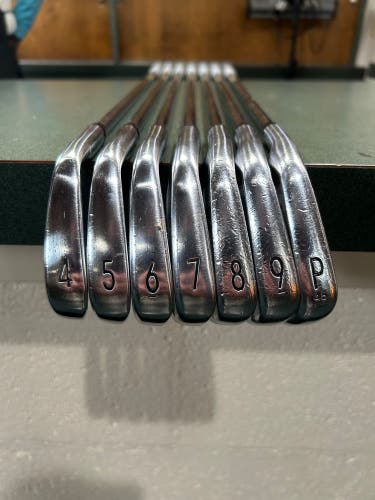 Men's 2021 Titleist T100 Left Hand Iron Set Stiff Flex Steel Shaft (Used)