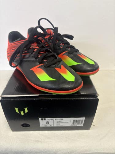 Brand New Mens Size 8 MESSI 15.3 IN AF4846 Indoor Soccer Cleats