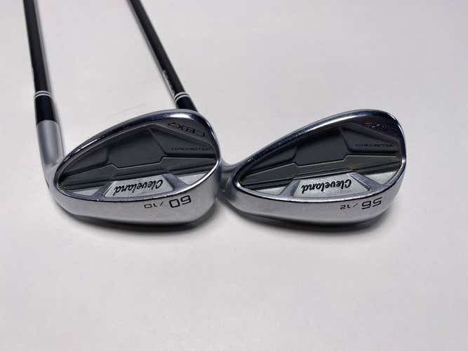Cleveland CBX 2 Wedge Set 56* 12 | 60* 10 Rotex Precision Graphite Wedge Mens RH