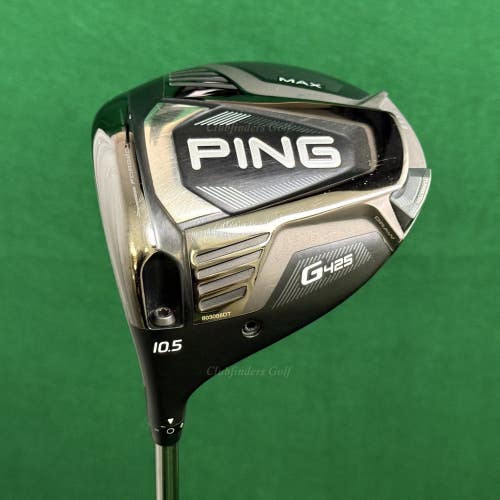 LH Ping G425 MAX 10.5 Driver Ping Tour 2.0 Chrome 65/S Graphite Stiff w/ HC