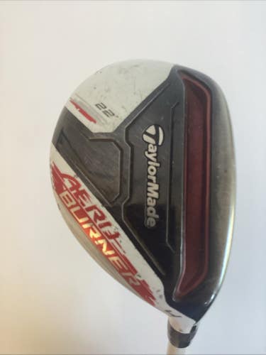 TaylorMade Aero Burner Rescue 4-Hybrid 22* With Stiff Graphite Shaft