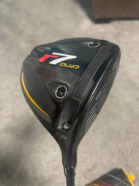 Men's 2025 TaylorMade TaylorMade r7 Quad Mini Right Handed Driver Stiff Flex 11.5 Loft (Used)