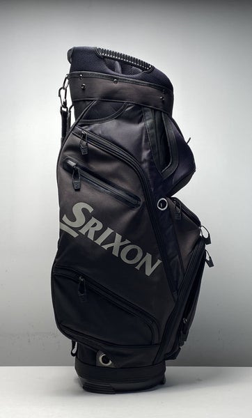 Srixon Lightweight Cart Bag Black 14-Way Divide Single Strap Golf Bag