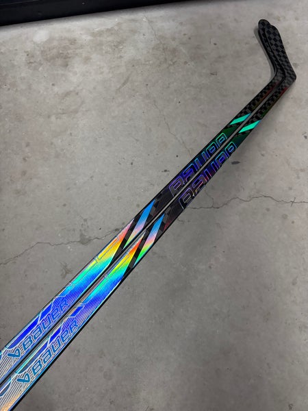 2 PACK P92 87 Flex Senior Bauer Nexus Tracer Left Hand Hockey Stick Pro Stock (New)